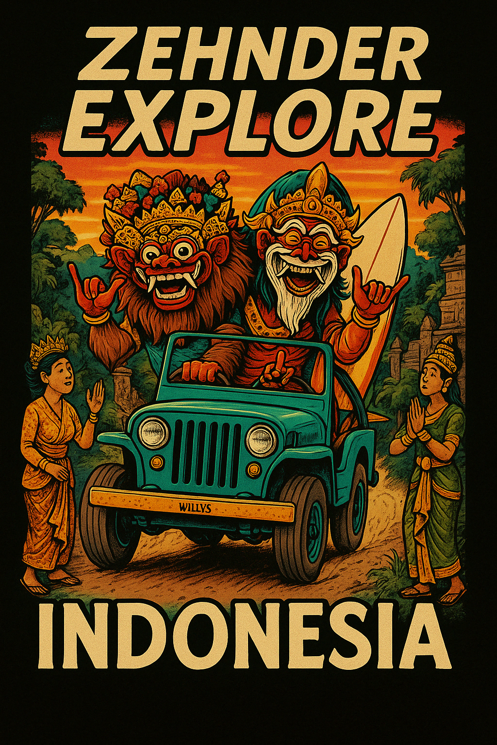 Explore the World: Indonesia, Bali Gods